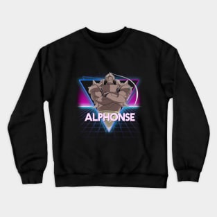 Alphonse Elric Retro 80's Triangle Fullmetal Alchemist Crewneck Sweatshirt